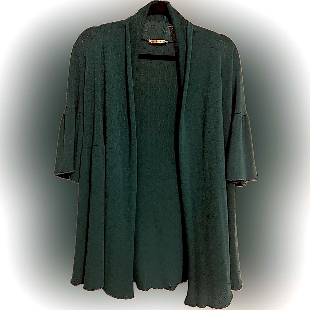 Gorgeous Teal Knit Sweater